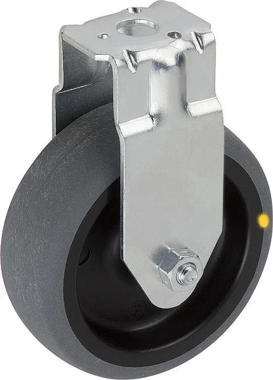 Неповоротное колесо (ролик) Norelem 95010_B, токопроводящее