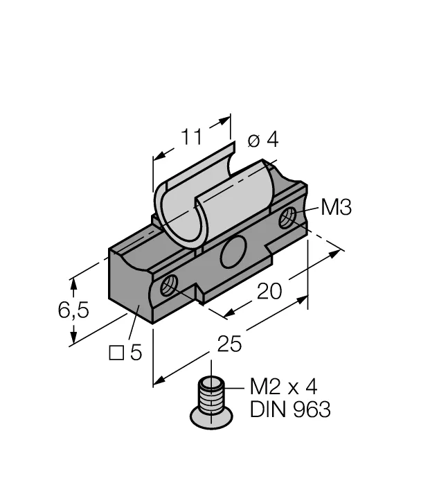 Комплектующие для монтажа - BS 540 - 69475 Turck