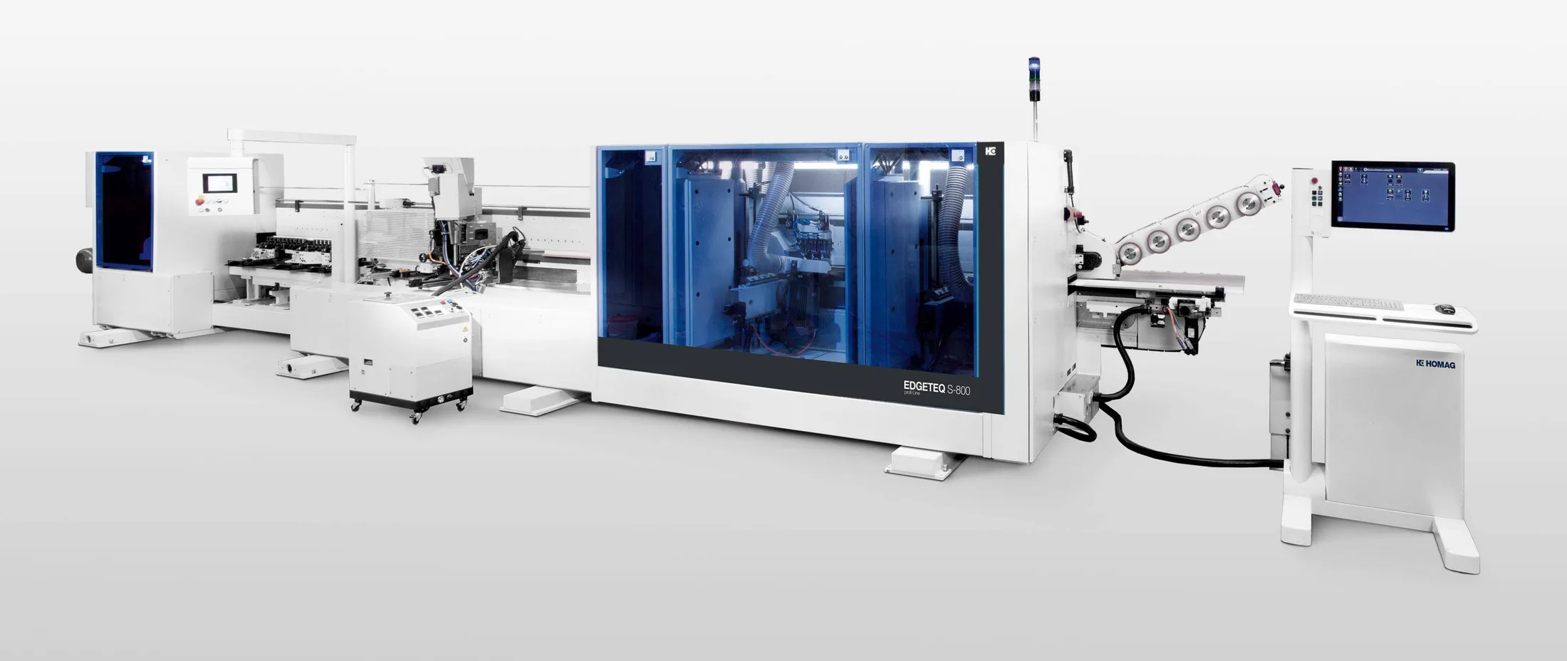 HOMAG Станки для постформинга EDGETEQ S-810: один станок – пять обрабатывающих станций