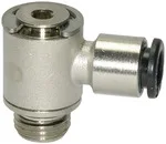 Riegler 108630 Вставной L-образный фитинг Click-clock вращающийся, M3 вн., шланг, вн. диаметр O3 756.003-3