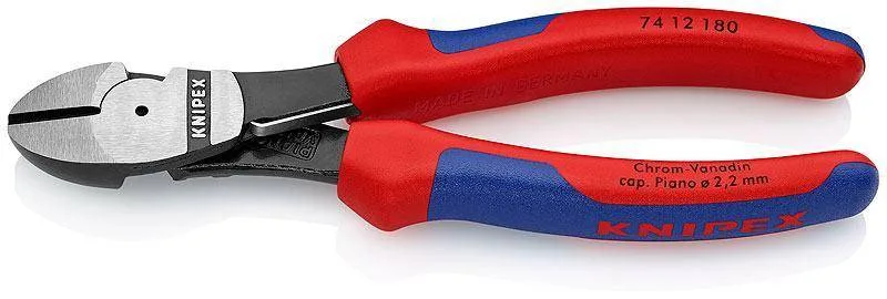 Knipex 74 12 180 Кусачки боковые особой мощности