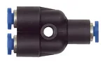 Riegler 109097 Вставной Y-образный соединитель, серия Blue, миниатюрный, для внешней части шланга O 3 мм PY-3