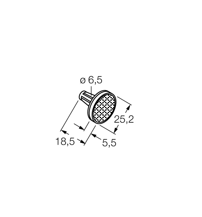 AccessoriesОтражатель - BRT-25R - 3049809 Turck