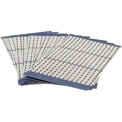 Печатная маркировочная книжка Thomas &amp; Betts WM-0-9M