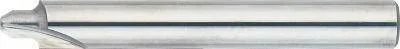 Misumi Carbide Straight Edge Corner Angle End Mill, 2-Flute / Inner R Type