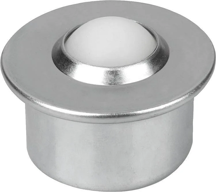 Norelem 95152 Ball transfer units with steel housing and plastic ball