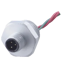 "Pepperl+Fuchs. Male receptacle 1/2"" NPT-V12-G-S-.3M"
