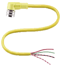 Pepperl+Fuchs. Female connector V124-W-YE5M-PVC