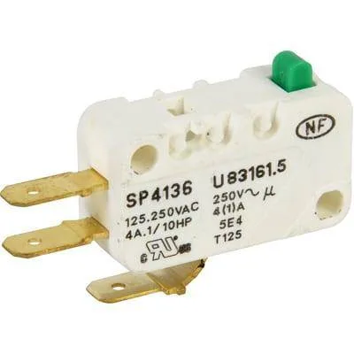 Базовый переключатель мгновенного срабатывания Crouzet 831615C60SP4136