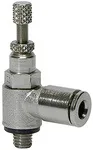 Riegler 107002 Дроссельный клапан, двусторонняя регулировка расхода (B), Вставной соединитель, M5 338.005-4