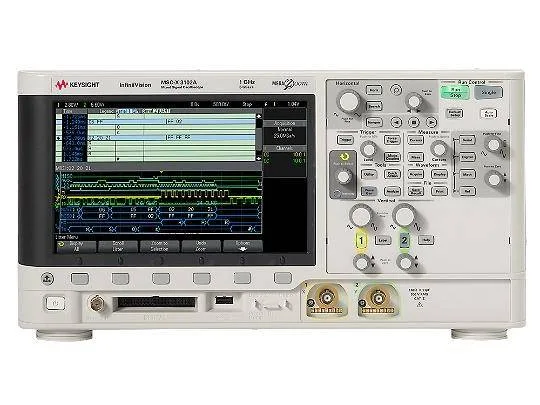 Keysight MSOX3102A Осциллограф смешанных сигналов: 1 ГГц, 2 аналоговых и 16 цифровых каналов