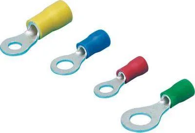 Misumi Insulated Crimp Terminal, Round Model 100 Pieces Per Package