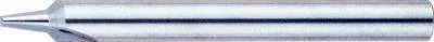 Misumi Carbide Straight Edge Taper End Mill, 2-Flute / Chamfering Blade Type