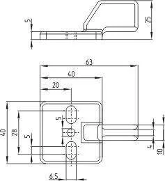 Schmersal. Safety switch with separate actuator - TFI-020
