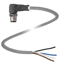 Pepperl+Fuchs. Cable connector V1S-W-2M-PVC