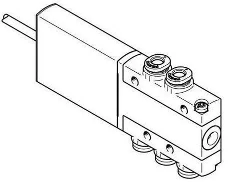 Распределитель MHE2-MS1H-5/2-QS-4