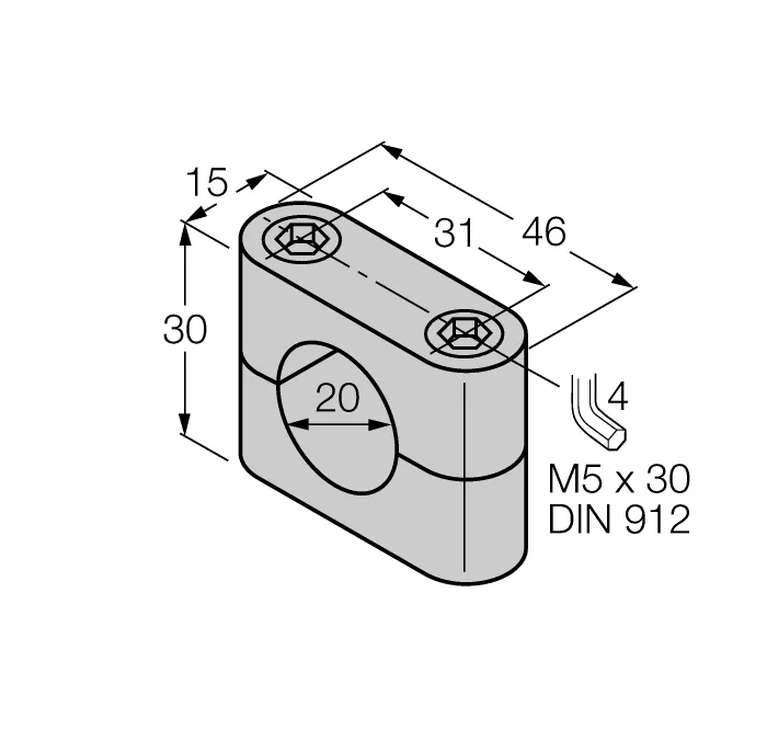 Комплектующие для монтажа - BS 20 - 69464 Turck