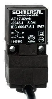 Schmersal. Safety switch with separate actuator - AZ 17-11ZRK-2243-6,0M