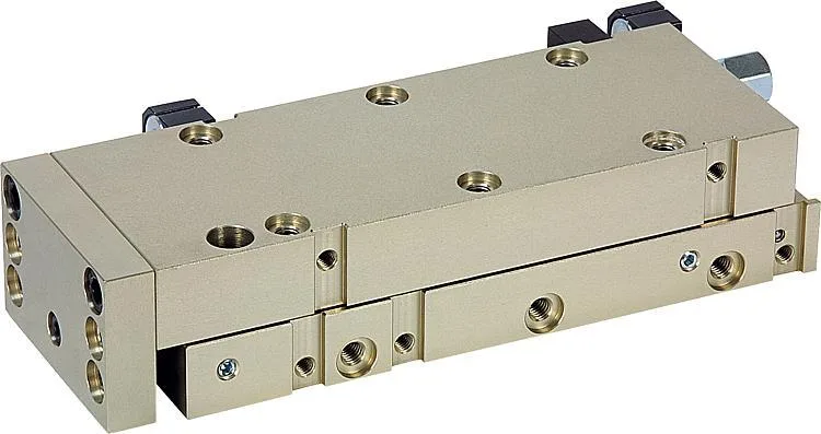 Norelem 20036 Linear modules pneumatic with rail guide