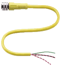 Pepperl+Fuchs. Cable connector V12-G-YE20M-PVC