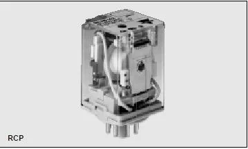 RCP11003110VDC промышленное реле - DC standard Coils 1,5W - 3x10A Change over contact