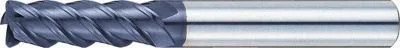 Misumi XAL series carbide radius end mill, 4-flute, 45° torsion / regular model