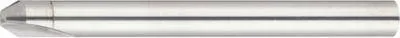 Misumi Carbide Straight Edge Corner Angle End Mill, 2-flute / Angle R Type