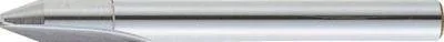 Misumi Carbide Straight Edge Corner Angle End Mill, 2-flute / Tip Diameter Specification Type