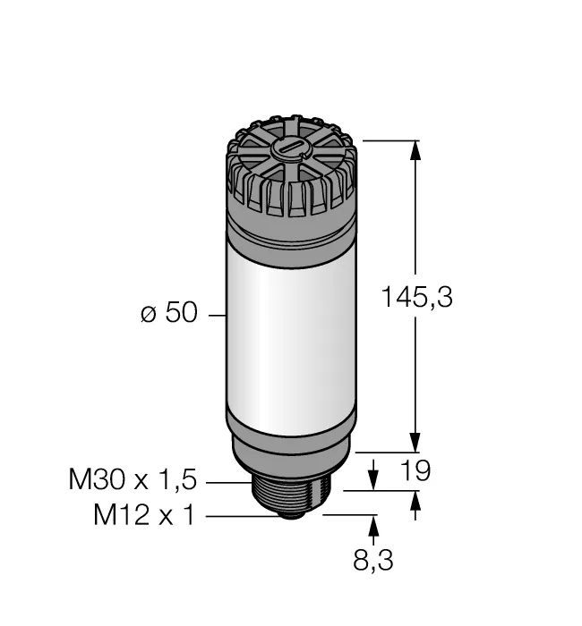 Светодиодный индикаторбашенный индикатор - CL50GRYAPQ - 3010474 Turck