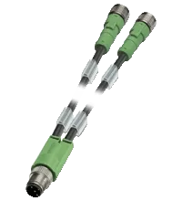 Pepperl+Fuchs. Y connection cable V1-G-1,5M-PUR-H/S-T-V1-G