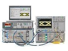 Тест нагрузочной способности оптических приемников Keysight N4917B