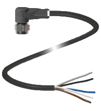 Pepperl+Fuchs. Female connector V15-WV4A-BK2M-PUR-U/0,75