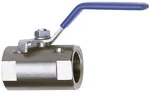 Riegler 103424 Шаровый кран из нержавеющей стали, 1-составный, полнопроходной, G 3/8 398.03