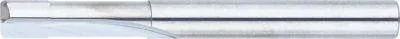 Misumi Carbide Straight Blade Radius End Mill, 2-Flute, Neck Relief Model