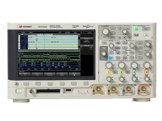 Keysight DSOX3024A Осциллограф: 200 МГц, 4 аналоговых канала