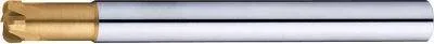 Misumi TSC series carbide radius end mill, high-feed, high-rigidity, 4-flute / no side blade