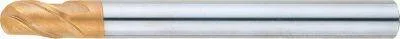 Misumi TSC Series Carbide Ball End Mill, For High-Hardness Steel Machining, 3-Flute / Short Model