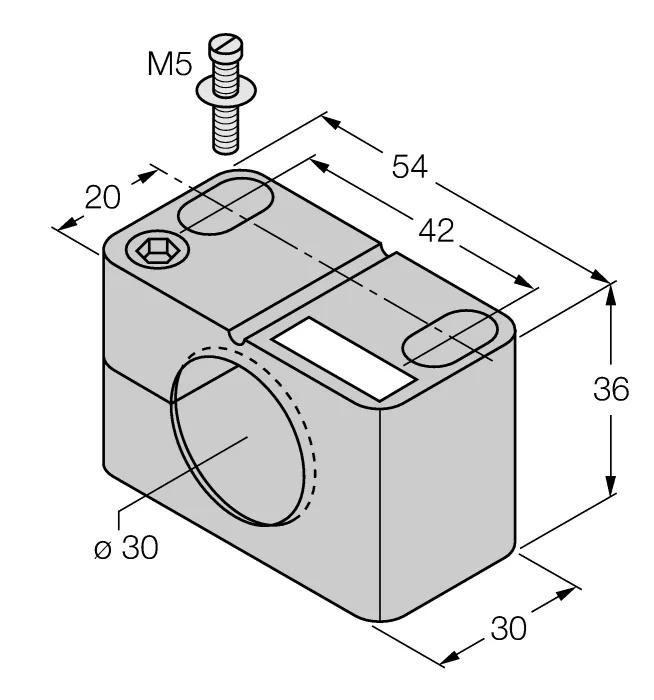 Комплектующие для монтажа - BST-30B - 6947216 Turck