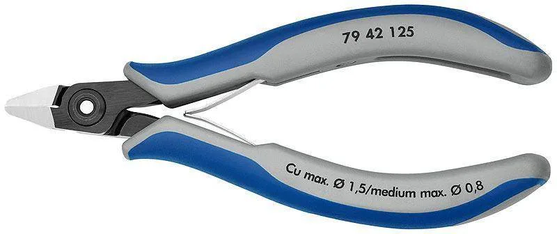 Knipex 79 42 125 Прецизионные кусачки боковые для электроники