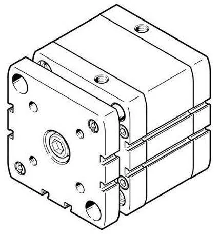 Компактный цилиндр ADNGF-80-20-P-A Festo