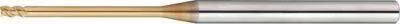 Misumi TSC series carbide long neck square end mill, 3-flute, 45° spiral / long neck model