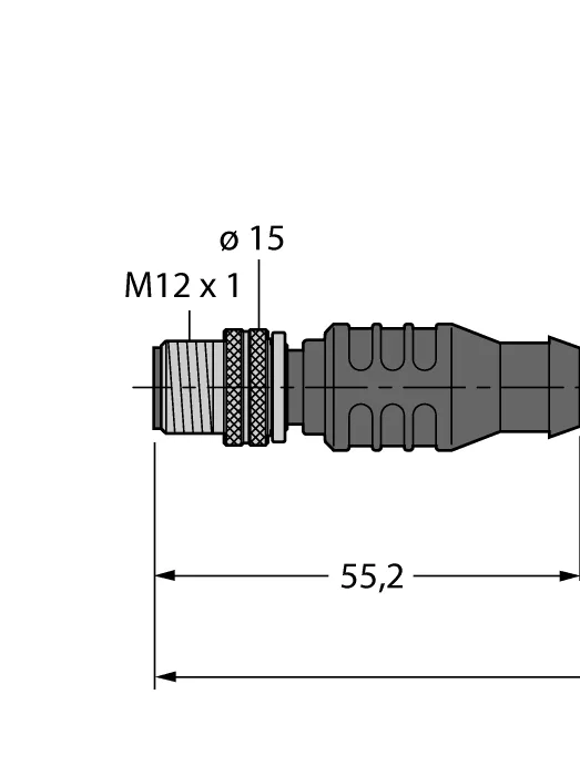 Кабель Industrial Ethernetоболочка кабеля PUR 4-полярный - RSSD-RJ45-441-50M/S2174 - 6915745 Turck