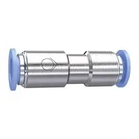Riegler 151528 Прямой регулирующий клапан серия Blue, штекерный разъем, шланг, вн. диаметр O 4 204.04-2