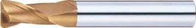 Misumi TSC series carbide radius end mill, 2-flute stub model