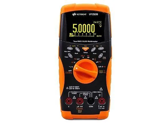 Keysight U1253B Ручной цифровой мультиметр, 4½ разряда, OLED дисплей