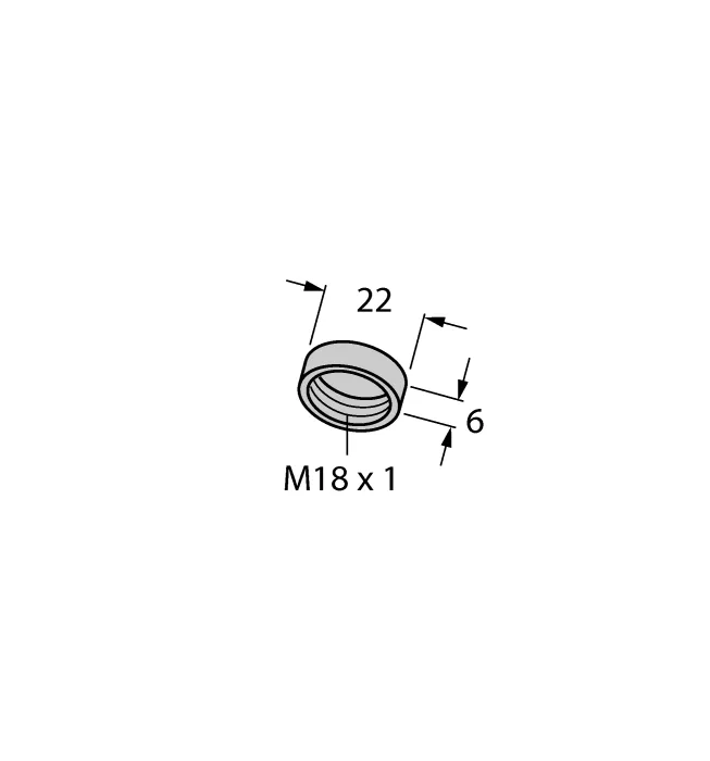 Комплектующие для монтажа - SKN/M18 Turck