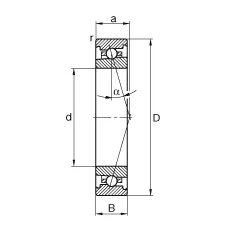 Шпиндельные подшипники HS7008-C-T-P4S