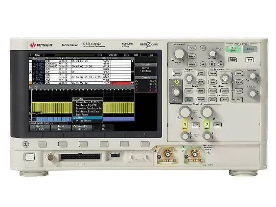 Keysight DSOX3052A Осциллограф: 500 МГц, 2 аналоговых канала