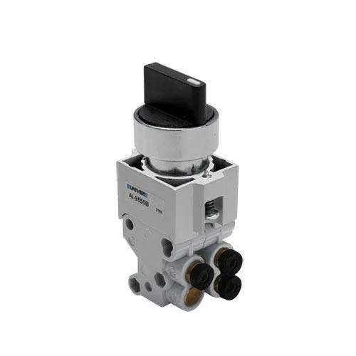 Univer Pneumatic power clamp with hand lever, O 40 mm Series UBM40