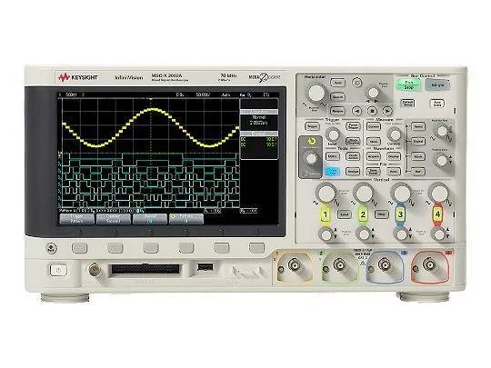 Keysight MSOX2002A Осциллограф смешанных сигналов: 70 МГц, 2 аналоговых и 8 цифровых каналов